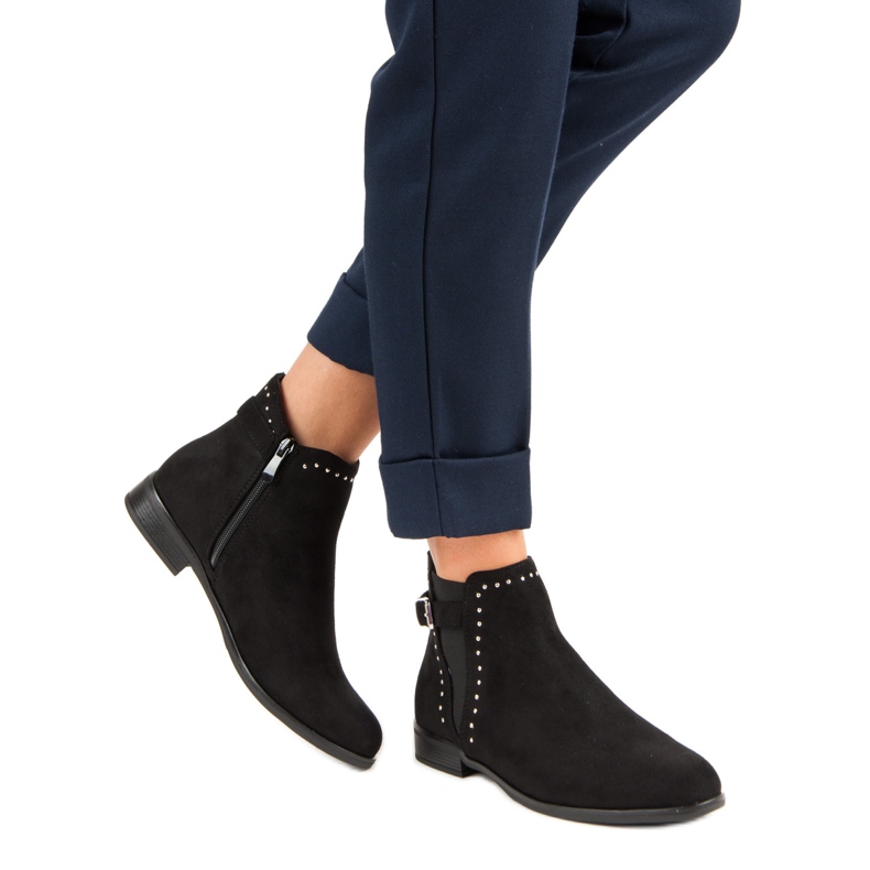 Super Me Low autumn boots black 1