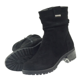 Black suede Filippo boots 4