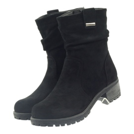 Black suede Filippo boots 3