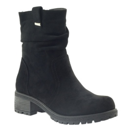 Black suede Filippo boots 1