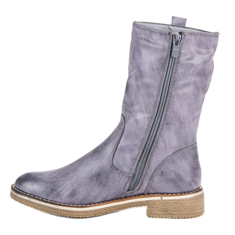 SDS High boots blue 2