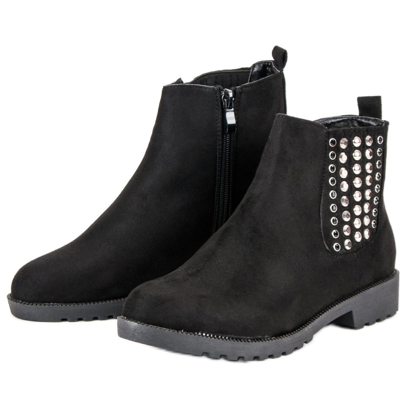 Queen Vivi Stylish Chelsea boots black 2 Queen Vivi Stylish Chelsea boots black 2