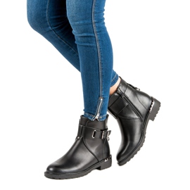 Groto Gogo Comfortable Workers boots black 1