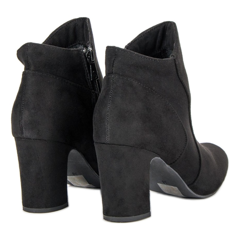 Kylie Elegant suede boots black 1