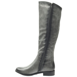 M.Daszyński Boots Officers Daszyński SA131 grey 2