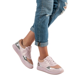 Fashionable Sneakers pink 1