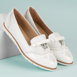 Super Me White loafers 2