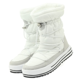 Sport Snow Boots On Fur DK white 3