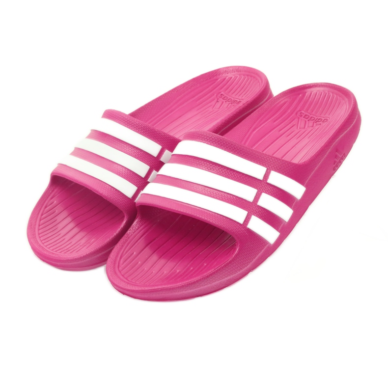 Adidas Duramo Slide K Jr G06797 slippers white pink 3
