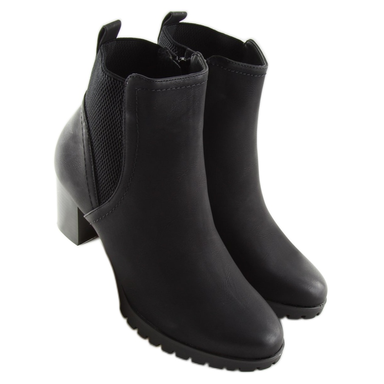 Black high heels 6697 Black 2