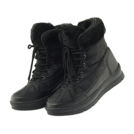 Sport Snow Boots On Fur DK black 3