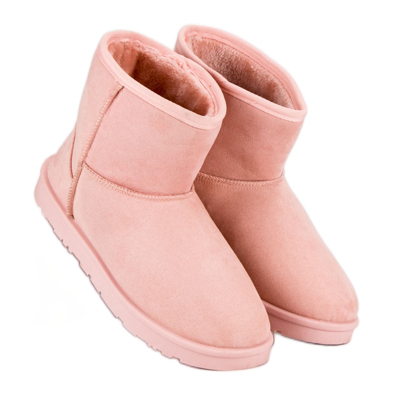 Suede mukluki vices pink 2