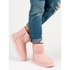 Suede mukluki vices pink 1