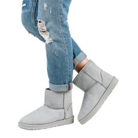 Suede mukluki vices grey 1