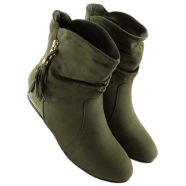 Green Women's saszki boots VQ-362 Green 1