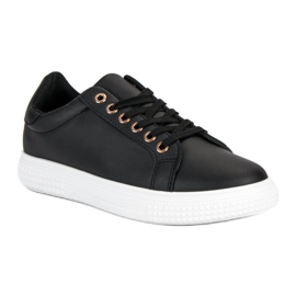 Black Sneakers With Ornament 1