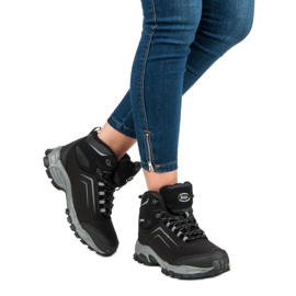 American Club Women's winter american boots black 1