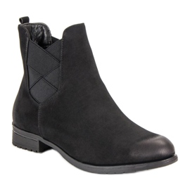VINCEZA Chelsea boots black 2 VINCEZA Chelsea boots black 2
