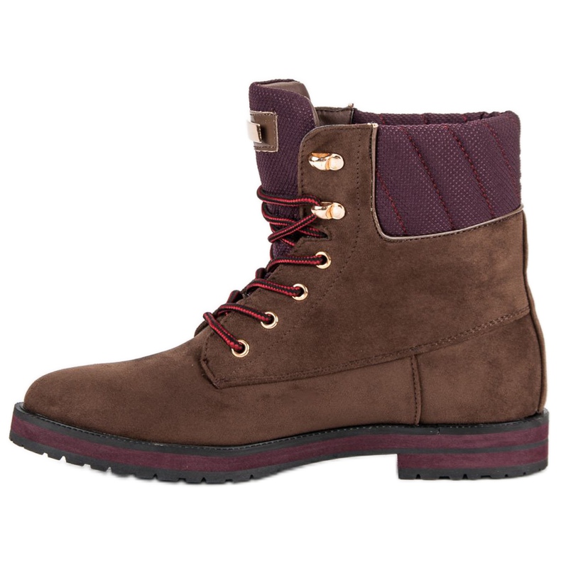 Ideal Shoes De-2750br brown 1