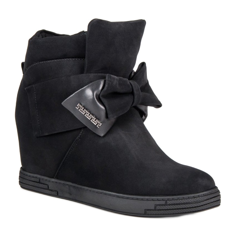 Filippo Black Ankle Boots 1