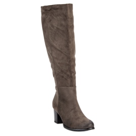 VINCEZA suede boots green 1 VINCEZA suede boots green 1