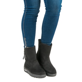 Mckeylor Warm suede boots black 1