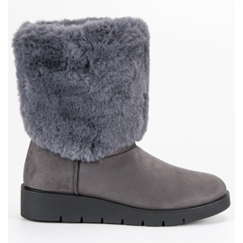 Kylie Fashionable winter shoes grey 1