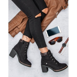 Sweet Shoes Autumn lace-up boots black 1 Sweet Shoes Autumn lace-up boots black 1