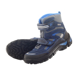 Membrane boots Bartek 44673 blue grey navy blue 4