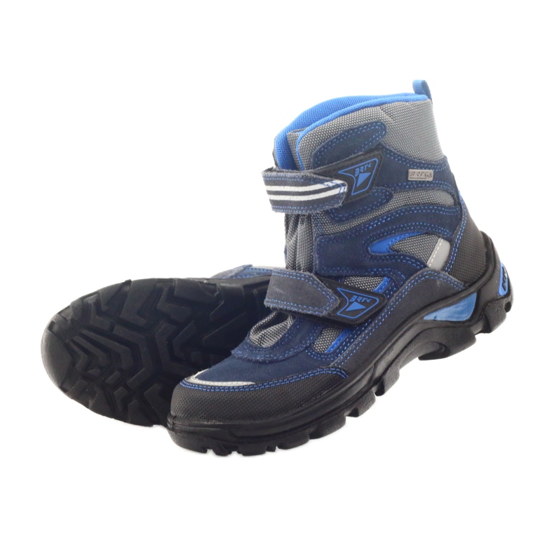 Membrane boots Bartek 44673 blue grey navy blue 4