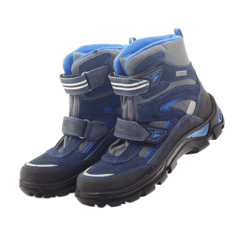 Membrane boots Bartek 44673 blue grey navy blue 3