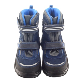 Membrane boots Bartek 44673 blue grey navy blue 2