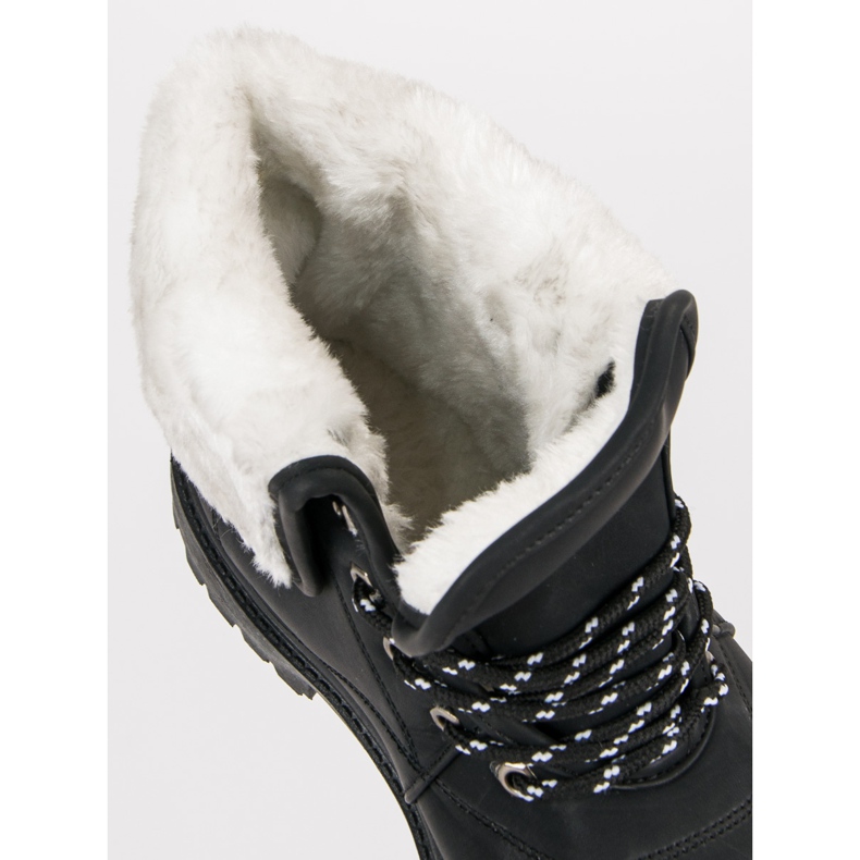 Black trappers with fur 1