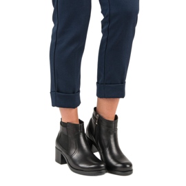 VINCEZA leather Chelsea boots black 2