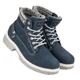 American Club Women's American Trappers blue 1