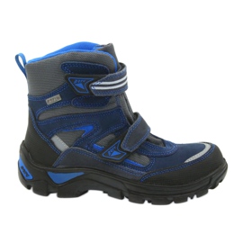 Membrane boots Bartek 44673 blue grey navy blue 7