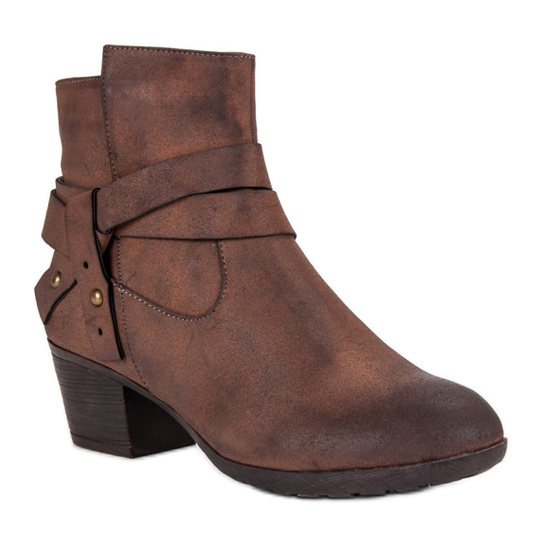 High Heel Boots brown 1