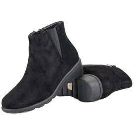 Kylie Suede Booties black 2