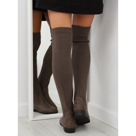 Brown musketeer boots BM102 khaki 2