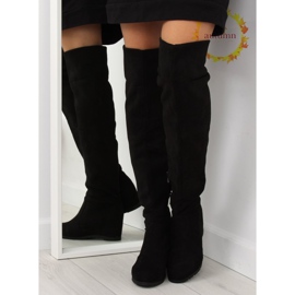 Black wedge boots 0-68 black 1