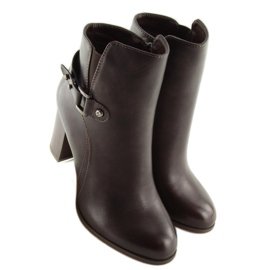 Brown high heels 3974 Brown 2