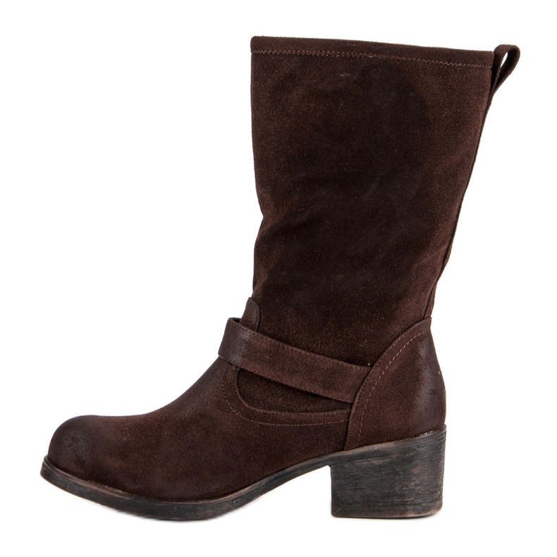 Brown workery boots 1