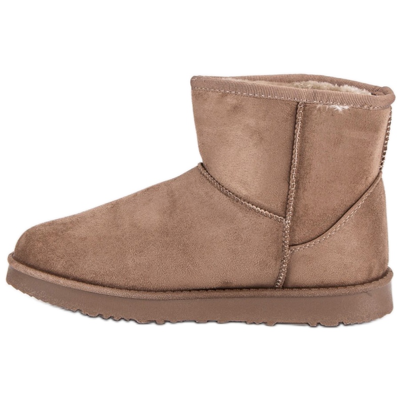 Kylie Slip-on snow boots brown 1 Kylie Slip-on snow boots brown 1