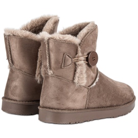 Kylie Suede Mukluki brown 2