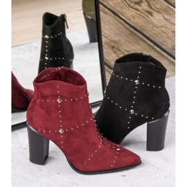 Kylie Suede Black Boots 1