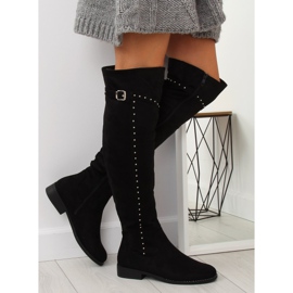 Black boots, BH136-HB Black 1