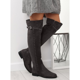 Gray Over-boots, BH136-HB Gray grey 1