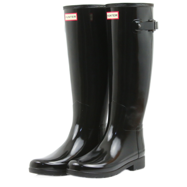 Hunter WOMEN'S ORIGINAL REFINED GLOSS black 5