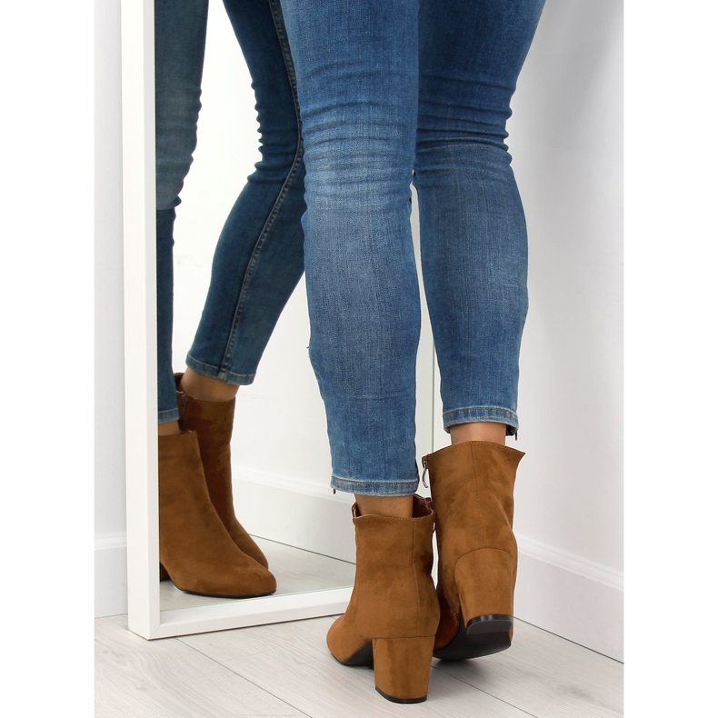 Camel 3126 Camel high-heeled boots brown multicolored 1