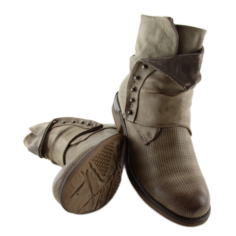 Women's khaki boots JA3153 khaki 1